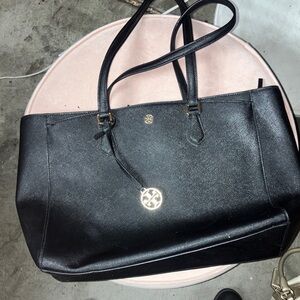 Tory Burch Black Tote Bag
